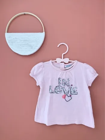 💖 T-shirt bébé Cocoon La Redoute – 9 mois