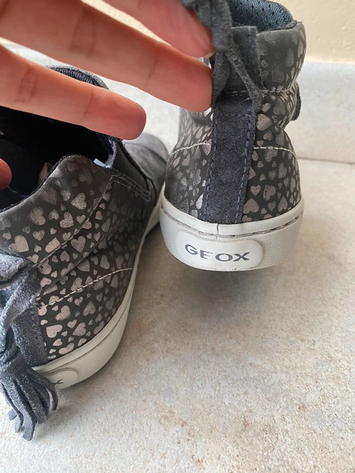 Bottines grises Geox 29 - photo numéro 4