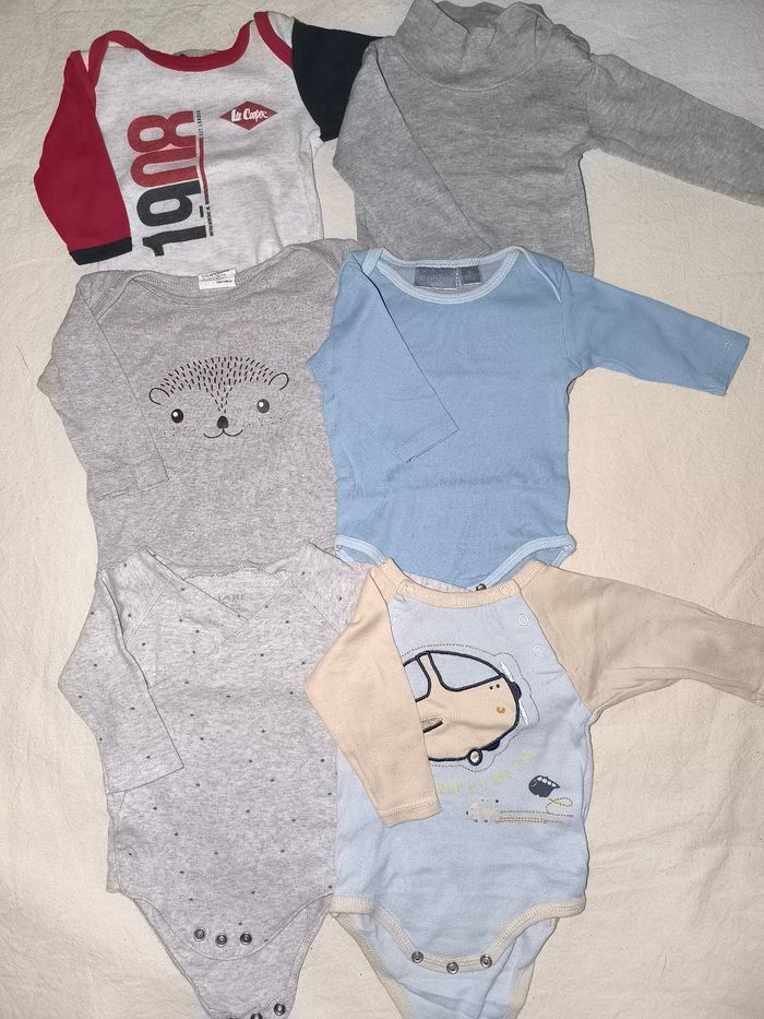 Lot de 6 bodies