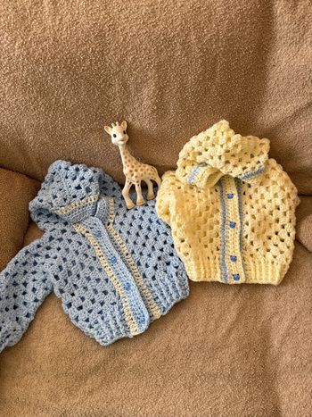 Gilets crochets en laine