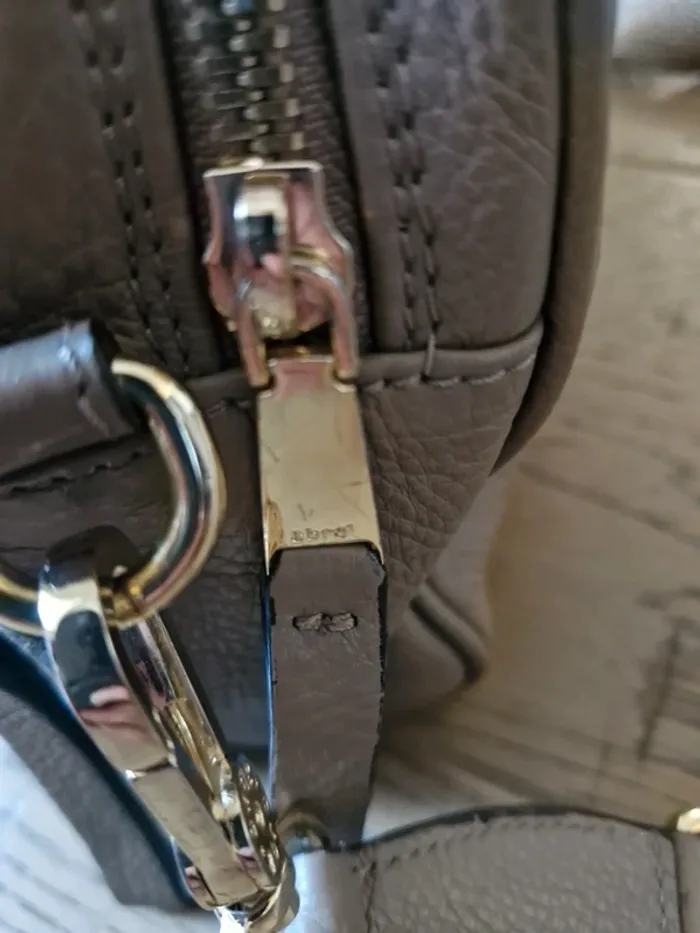 Sac bandoulière Abro cuir beige – intemporel et élégant Très bon état – 100 % cuir véritable - photo numéro 6