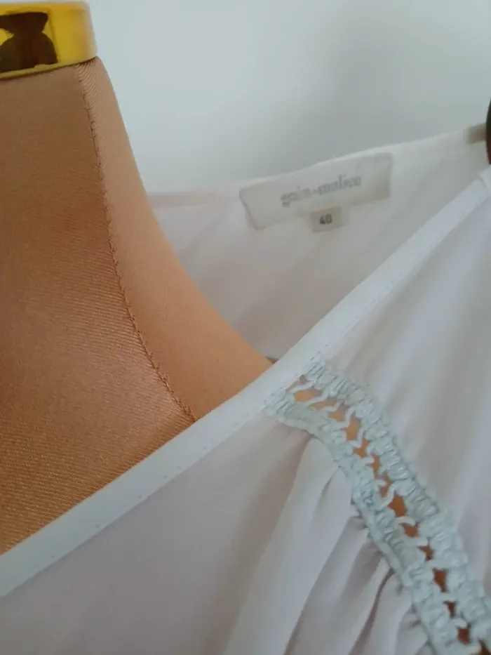 Blouse d'été grain de malice Taille L🌿💝 - photo numéro 6