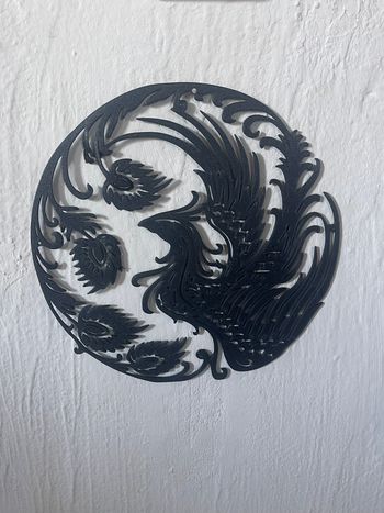 Art Mural Paon