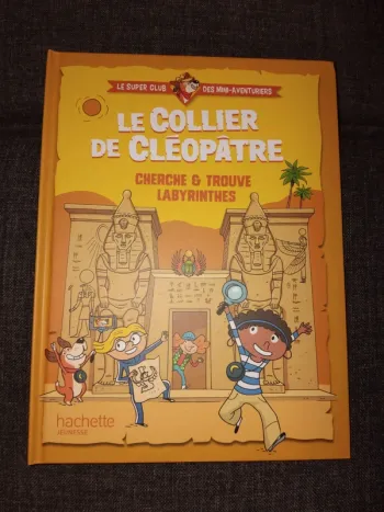 Livre le collier de cleopatre