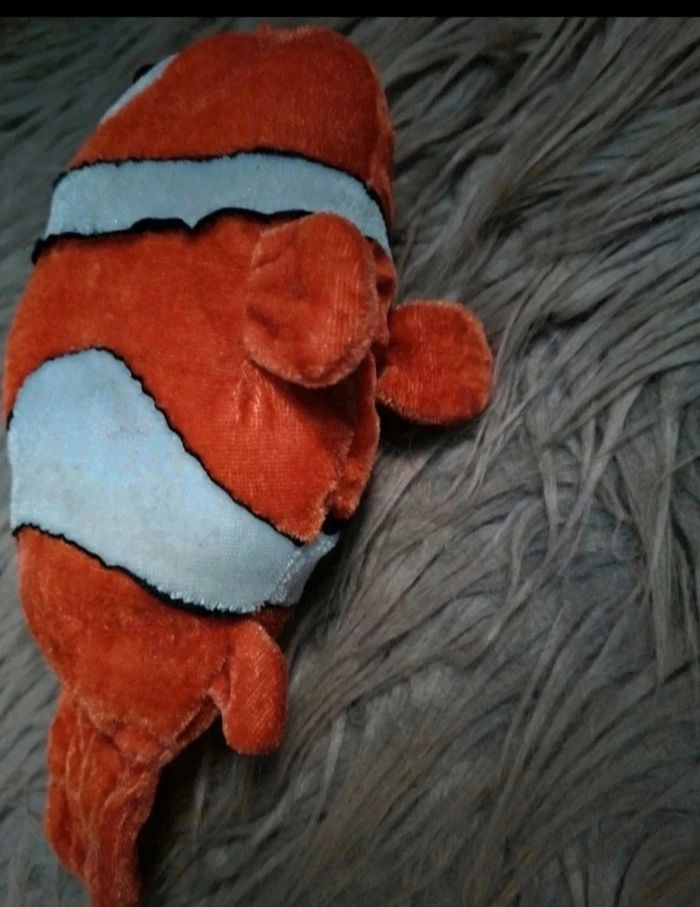 Peluche poisson clown style Némo - photo numéro 2