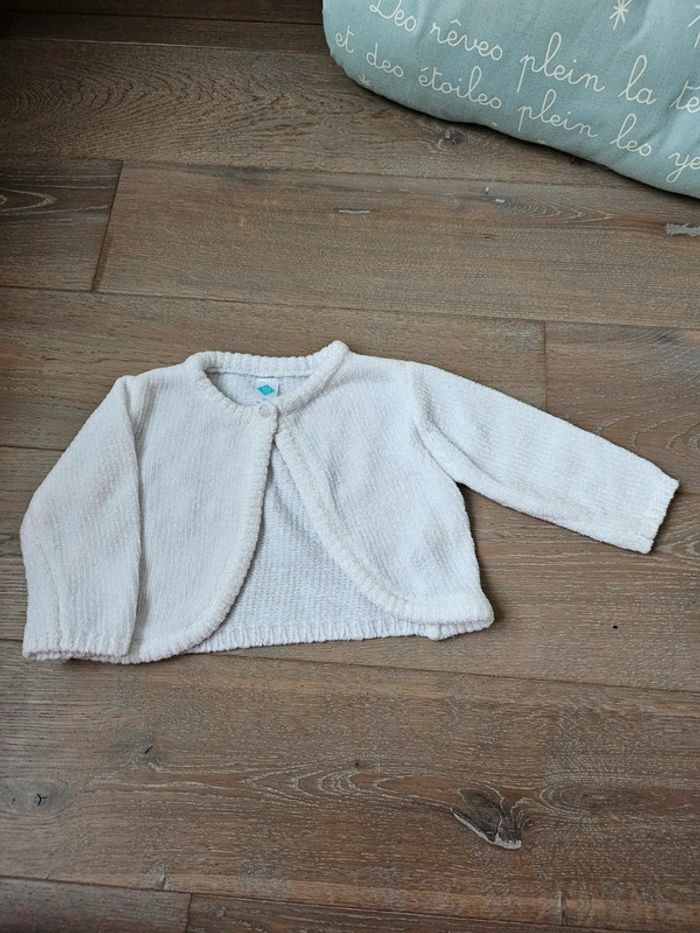 Gilet chaud fille 6 mois - photo numéro 2