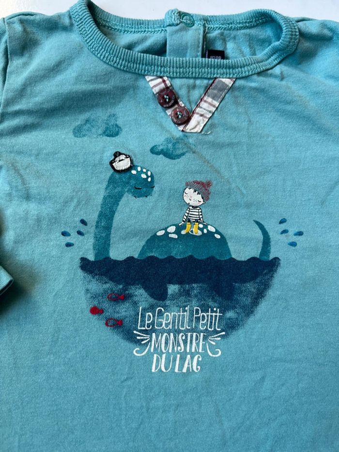 Teeshirt manches longues sergent major 18 mois - photo numéro 2