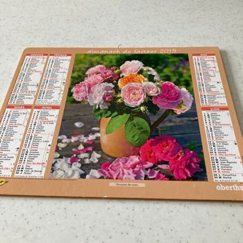 Calendrier poste 2015