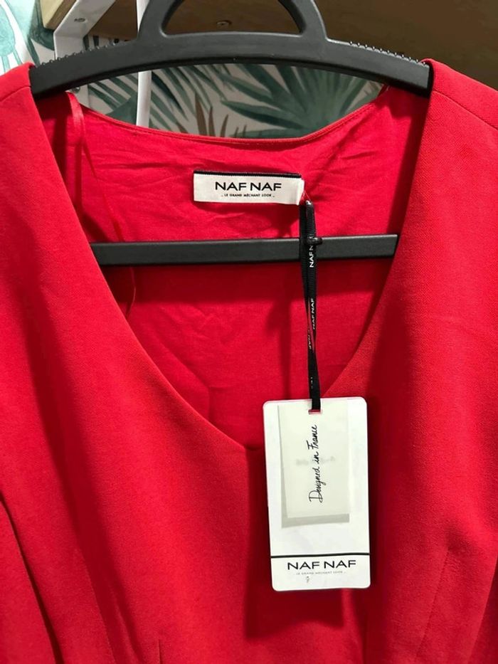 Robe rouge nafnaf - photo numéro 2