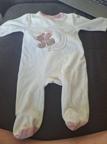 Pyjama velour 3 mois