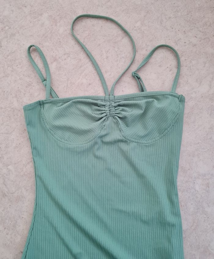 Robe longue fendue taille xs34 - photo numéro 3