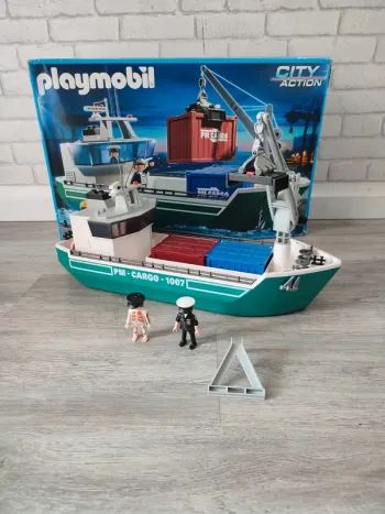 Playmobil 5253 – Cargo avec grue de chargement