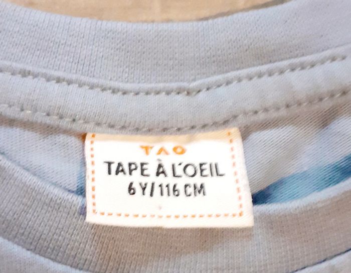 T-shirt - Tape à l'oeil - TAO - 6 ans - photo numéro 4