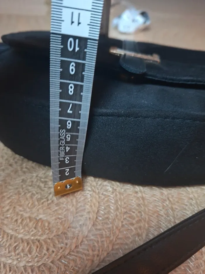 Sac bandoulière Manoukian noir – style chic et pratique - photo numéro 6