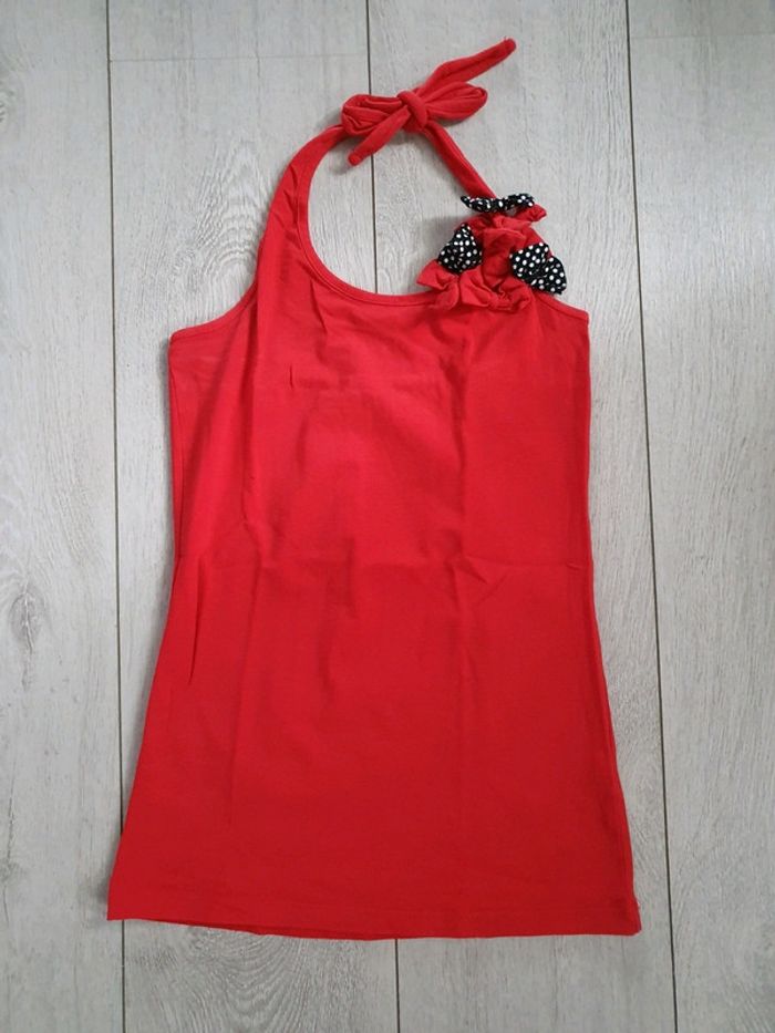 Top Dos Nu Rouge
