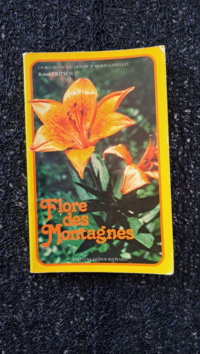 Livre la flore des montagnes