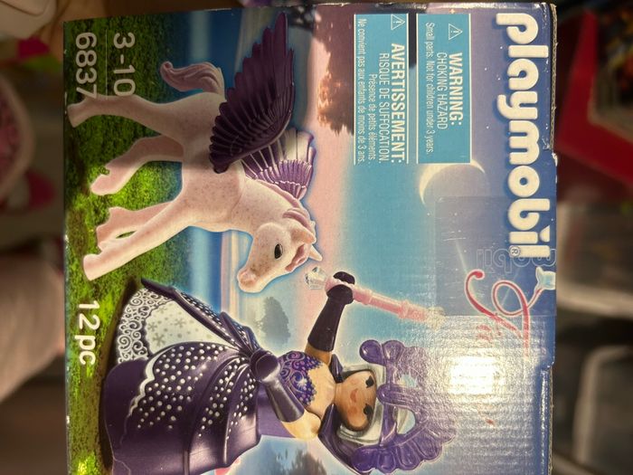 playmobil Reine des étoiles avec bébé cheval ailé 6837