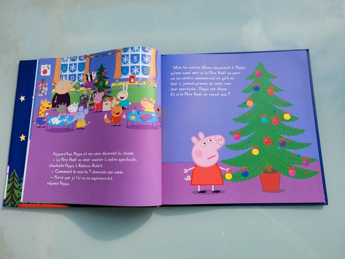 Livre grand format Peppa rencontre le Père-Noël 🎅 - photo numéro 6