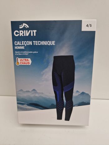 Caleçons Technique Homme Bleu Marine Noir
