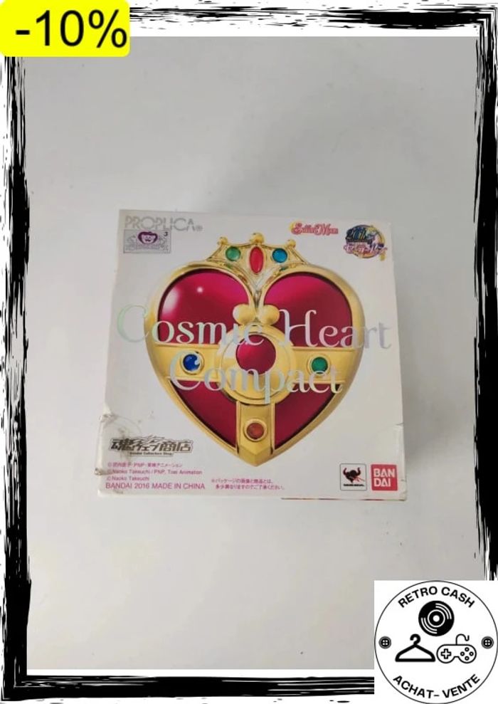 Sailormoon bandai Sailor Moon Proplica S Cosmic Heart Compact - photo numéro 9