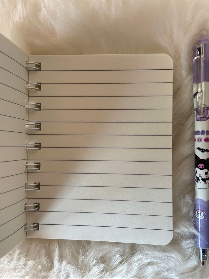 Carnet + stylo kuromi - photo numéro 3