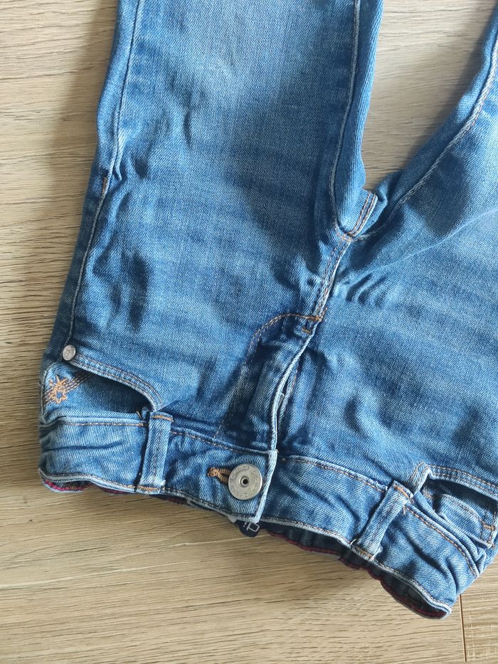Ensemble 2 pièces jean et polo Sergent Major Okaidi Vertbaudet Taille 3 ans - photo numéro 4