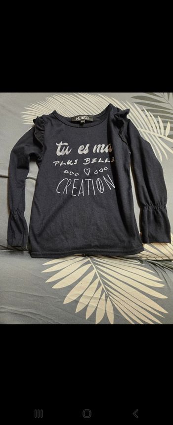 Tee-shirt fille 4 ans