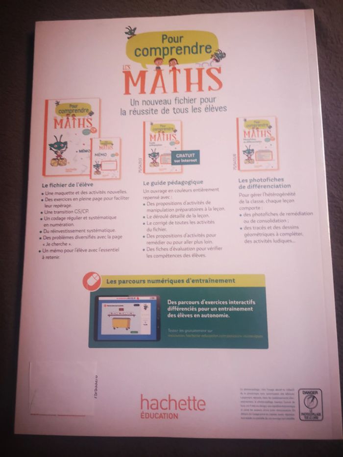 Livre d'apprentissage des maths: Pour comprendre les maths CP, cycle 2 - photo numéro 2