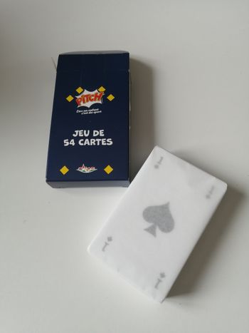 jeu de cartes publicitaire