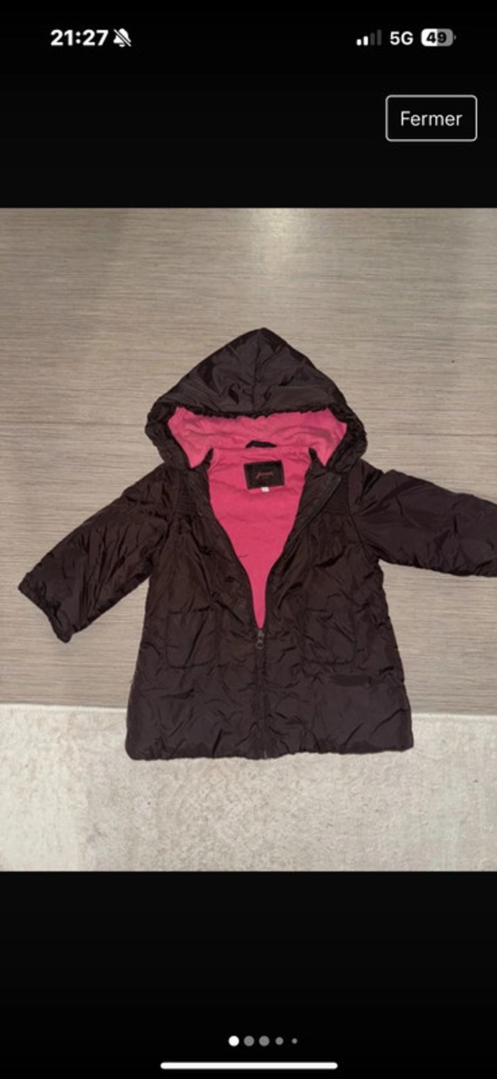 Manteau jacadi 23 mois peu porté