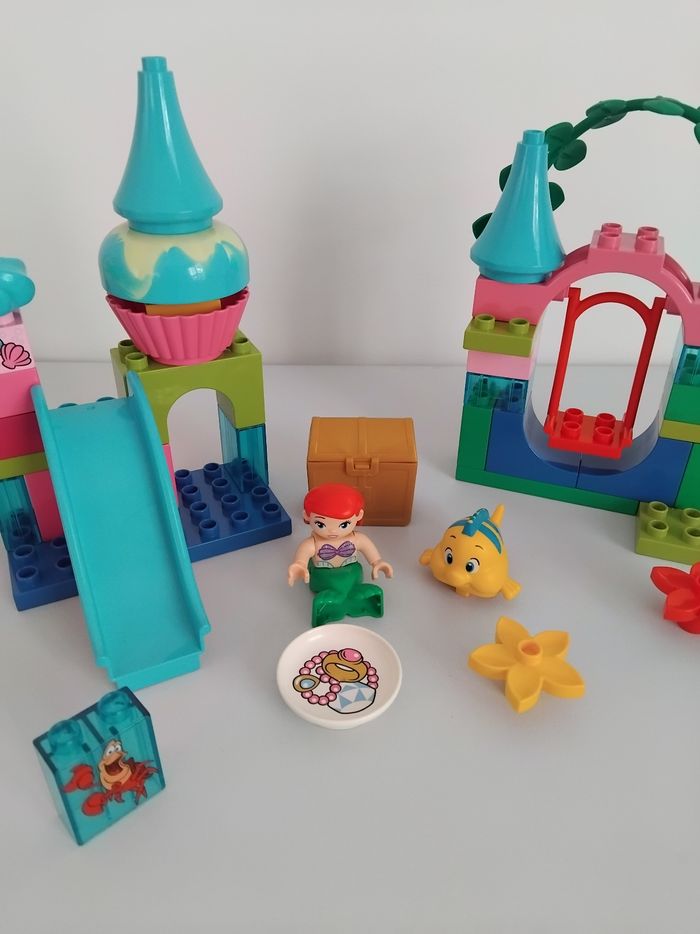 DUPLO Château Ariel Petite Sirène Disney Briques 18 Mois  🐠 - photo numéro 3