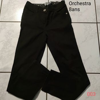Pantalon noir 8 ans