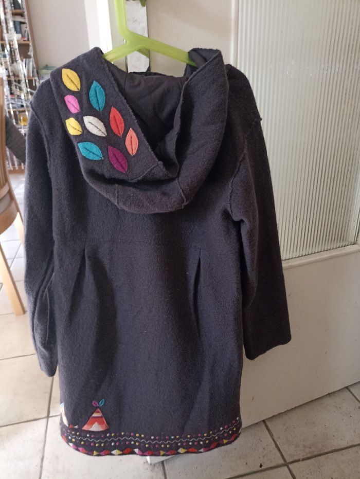 Manteau à capuche mi-saison 10 ans