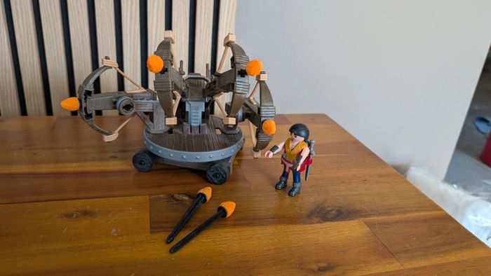 Playmobil dragon 9249 Eret et baliste à 4 projectiles de feu - photo numéro 2