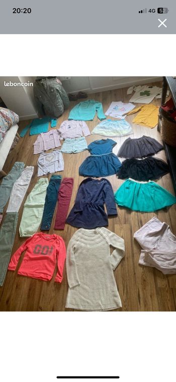 Lot de vêtement fille hiver 8 ans