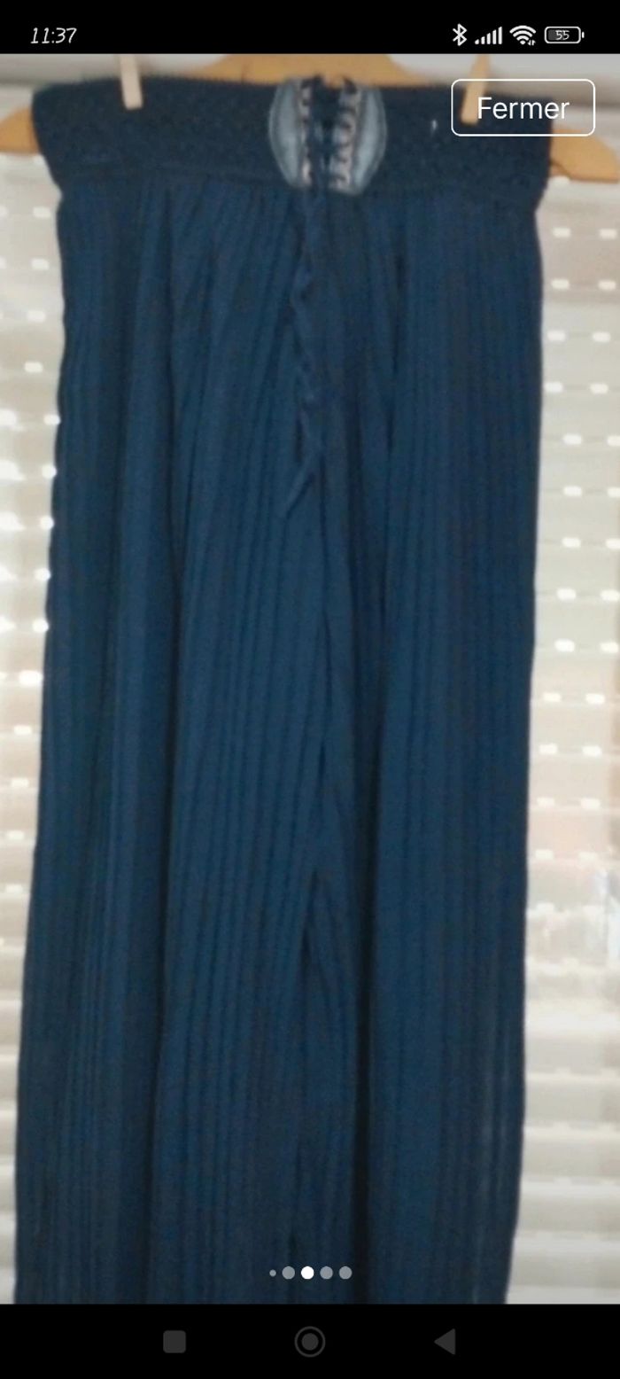 3 pantalons plissés - photo numéro 9