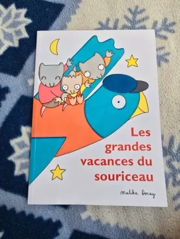 livre les grandes vacances du souriceau