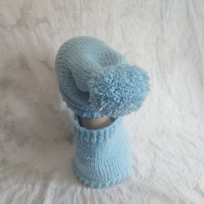 Ensemble bonnet col unisexe