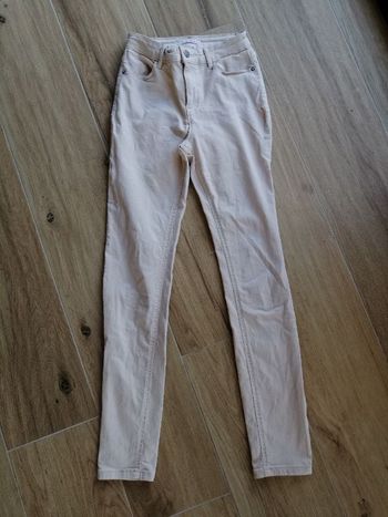 Pantalon slim beige Camaïeu en bon état