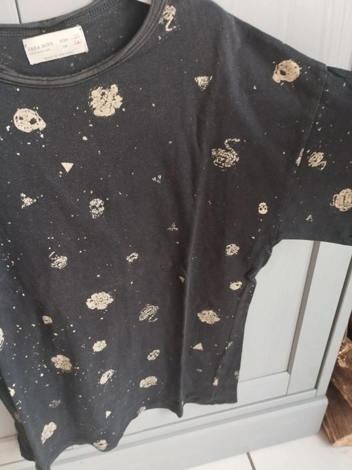 T-shirt manches courtes Zara - photo numéro 3