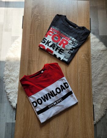 🔥 Lot de 2 tee shirts C&A 🔥 Taille 12 ans