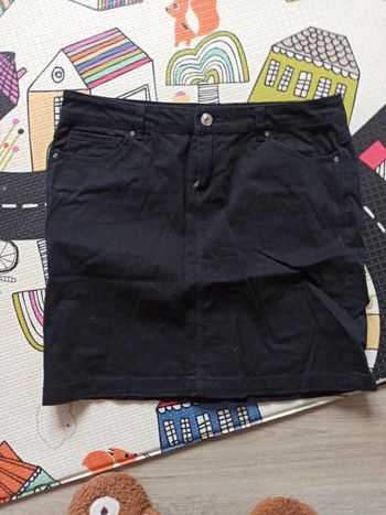 Jupe en jean noire