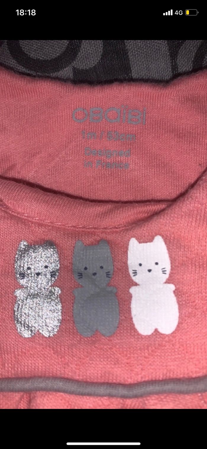 Combinaison rose - photo numéro 2