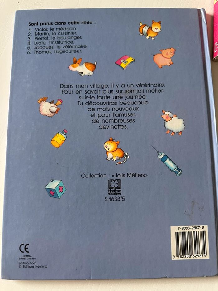 Livre Jacques le veterinaire - photo numéro 2
