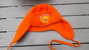 CASQUETTE POLAIRE ORANGE BÉBÉ GARÇON "DPAM" - 48 CM - n°06