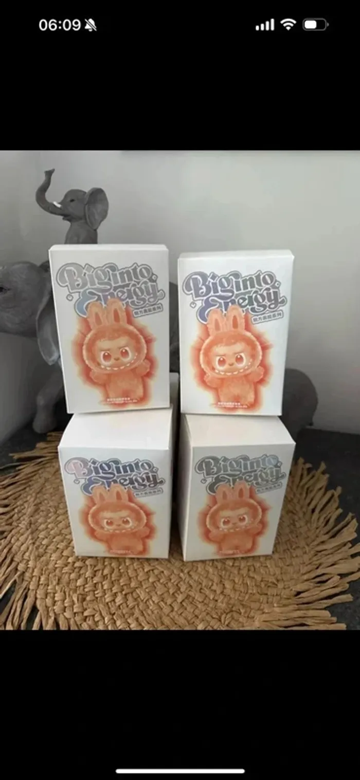 Peluche labubu modèle aléatoire - photo numéro 2