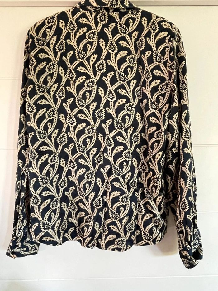 Somptueuse chemise bleu nuit Oggy Ba&sh 1 - photo numéro 2