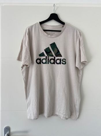 T-shirt Adidas homme beige taille L