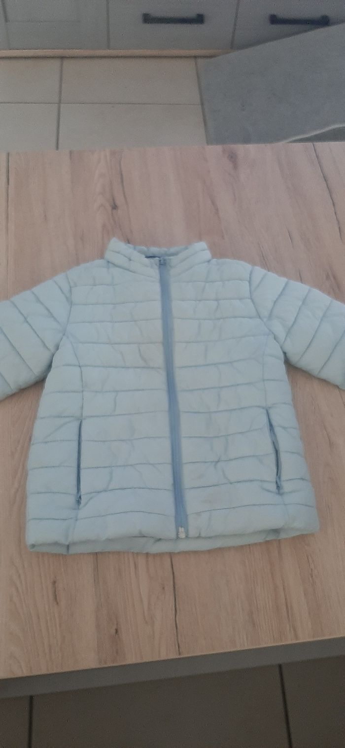 Manteau bleue 3/4 ans