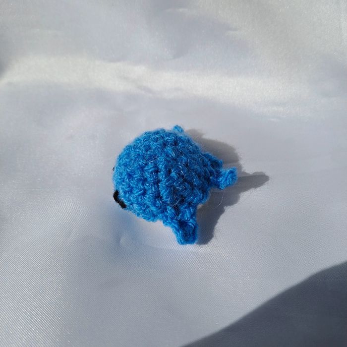 Mini baleine au crochet - photo numéro 3